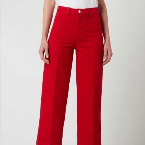 tommy hilfiger wide leg high waist jean - Picture 2 of 5